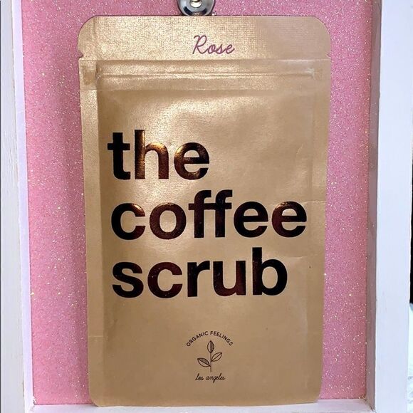 $5💥 The Coffee Scrub - Rose - Picture 1 of 3